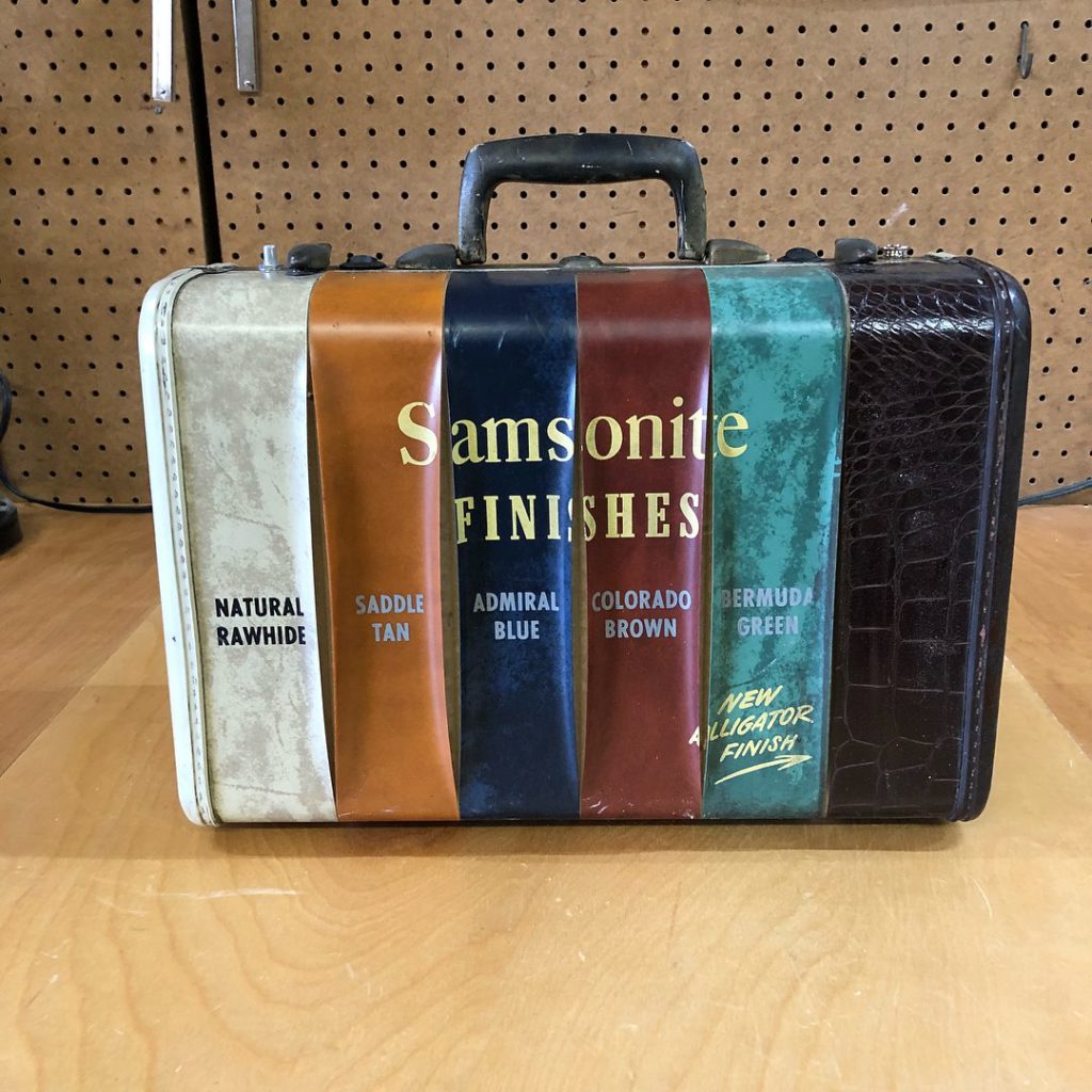 Old samsonite briefcase hot sale